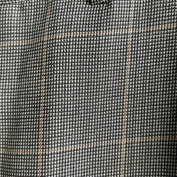Polo Ralph Lauren Men’s Brown Plaid Mohair Wool Blend Slacks Size 34 Waist - Picture 4 of 7